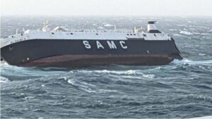 UAE Ro-Ro vessel sinks in the Persian Gulf off Iran