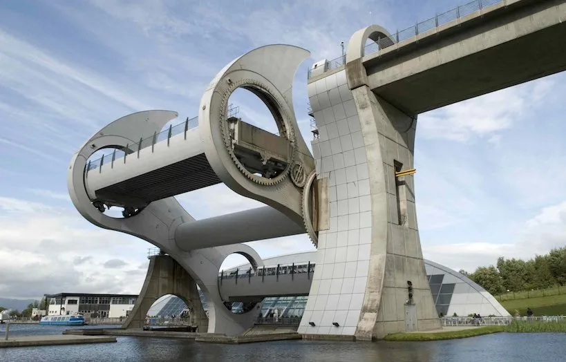 What is the Falkirk wheel? Advanced boat lift