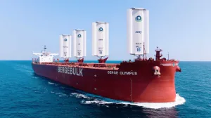 The World’s Most Powerful Windpower Cargo Ship