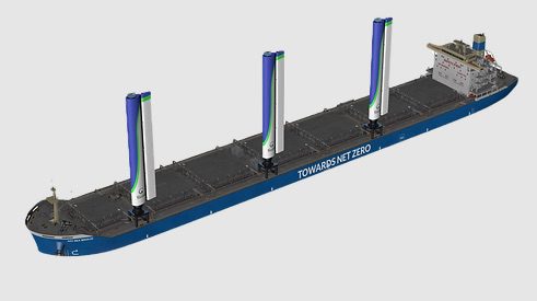 Wind-Powered General Cargo Vessel with £3.7M UK DFT Grant