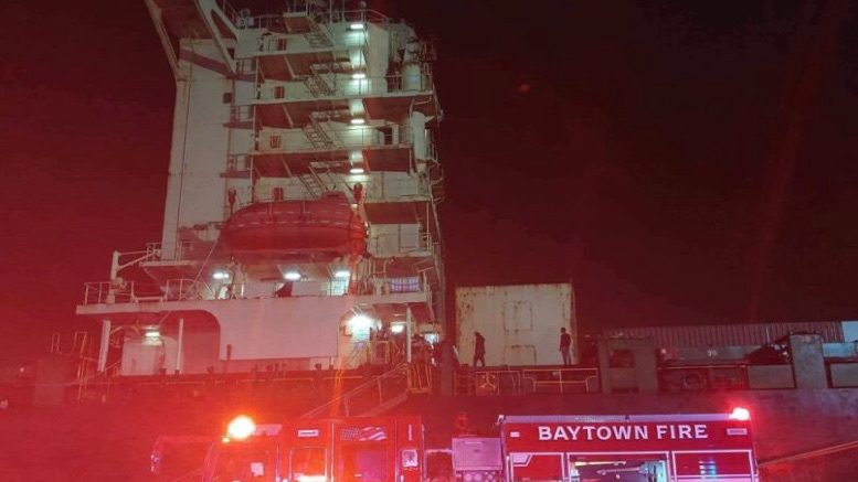 Containership Fire: 2 dead, 1 injured at Port of Houston